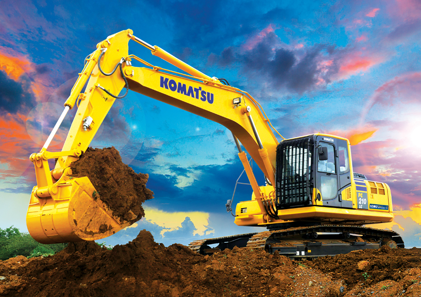 Komastu-PC210-10M0 Excavator Kitwe Zambia Hire